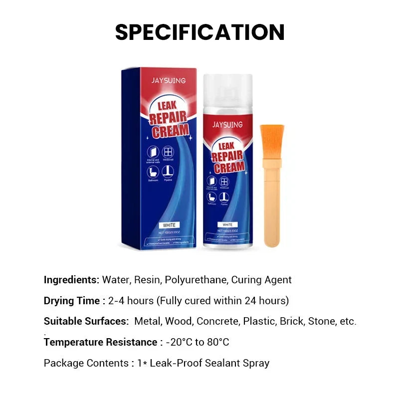 🔥 BUY 1 GET 1 FREE – JAYSUING Leak Repair Cream | Waterproof Sealant | Flexible, Quick & Easy Leak Repair | Wonder Cart