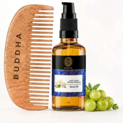Anti Grey Beard Serum Oil - 100% Ayush Certified - For Premature Greying and Restore Natural Beard Color