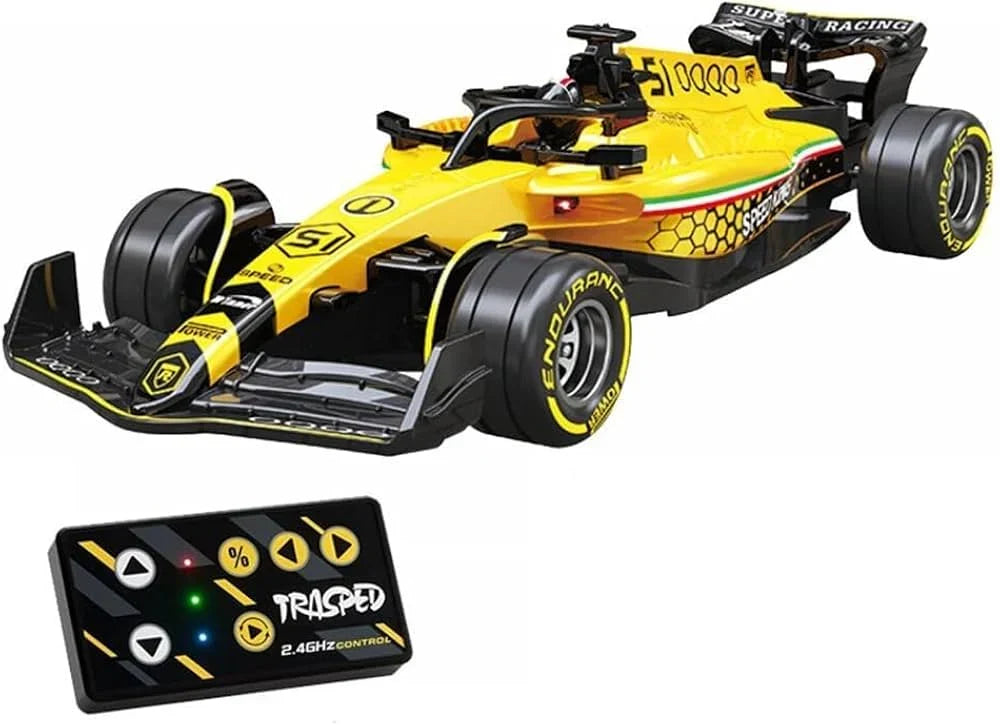 Wonder Cart Alloy F1 Racing Car | Smooth Control & LED Effects | Only ₹699