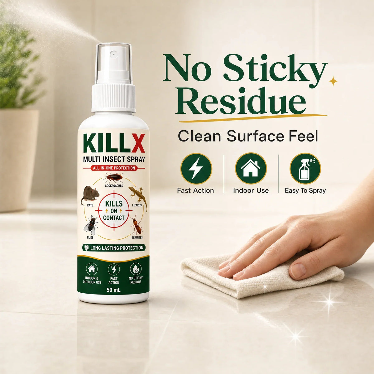 🚨 BUY 1 GET 2 FREE – KILLX Multi-Insect Spray | Powerful Pest Control for Home | Fast & Easy Pest Protection | Wonder Cart